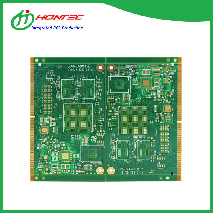 8-қабати PCB ангушти тиллоӣ